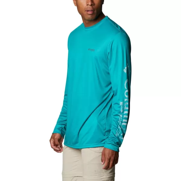 imageColumbia Mens Terminal Tackle Long Sleeve Shirt Wicking MaterialTropic WaterDolphin Realtree Mako