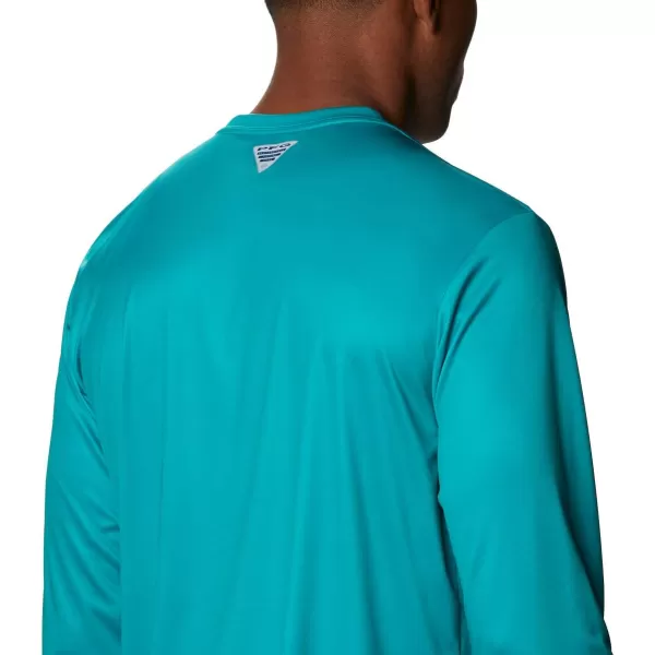 imageColumbia Mens Terminal Tackle Long Sleeve Shirt Wicking MaterialTropic WaterDolphin Realtree Mako
