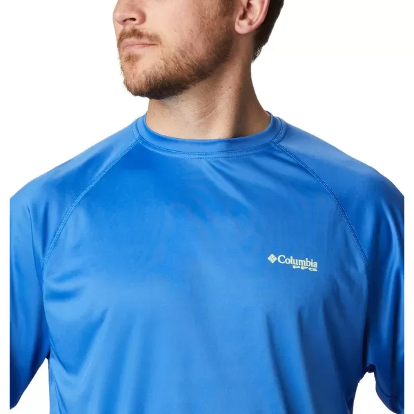 imageColumbia Mens Terminal Tackle Long Sleeve Shirt Wicking MaterialVivid BlueKey West Logo