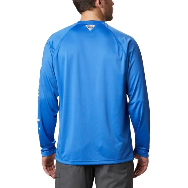 imageColumbia Mens Terminal Tackle Long Sleeve Shirt Wicking MaterialVivid BlueKey West Logo