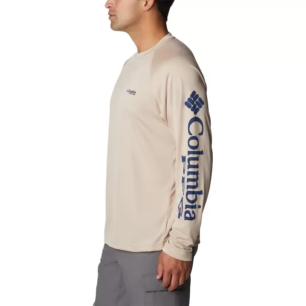 imageColumbia Mens Terminal Tackle Long Sleeve ShirtAncient FossilCarbon Logo