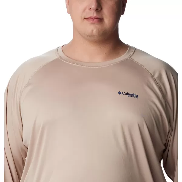 imageColumbia Mens Terminal Tackle Long Sleeve ShirtAncient FossilCarbon Logo