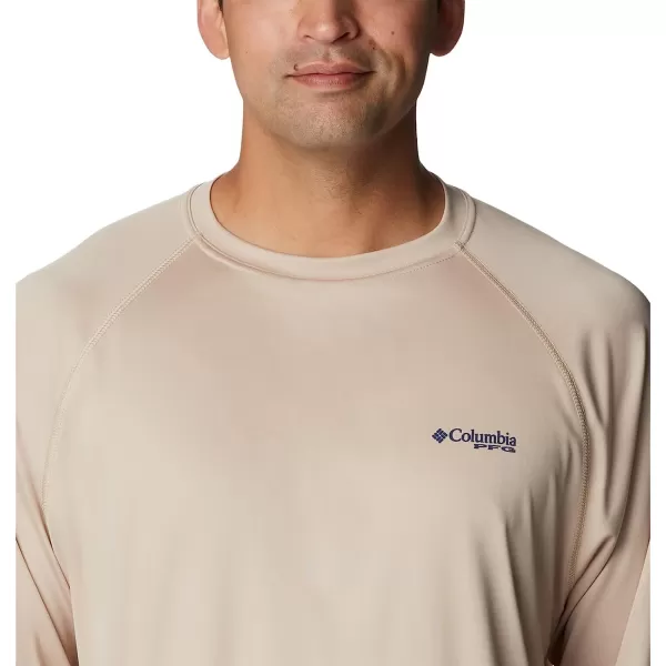imageColumbia Mens Terminal Tackle Long Sleeve ShirtAncient FossilCarbon Logo