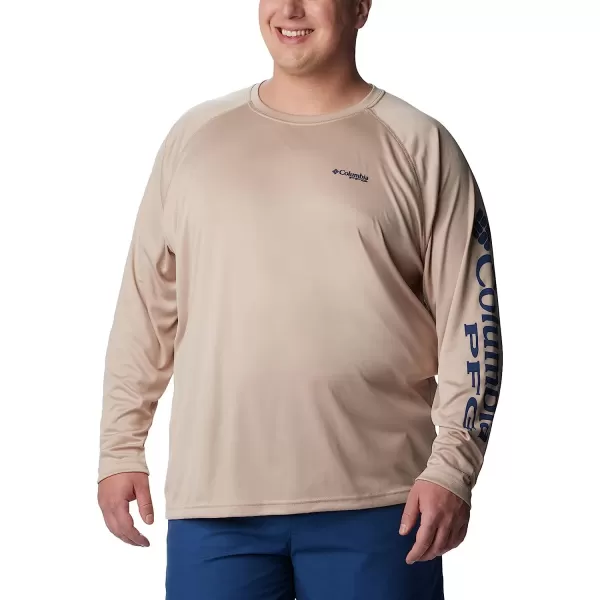 imageColumbia Mens Terminal Tackle Long Sleeve ShirtAncient FossilCarbon Logo