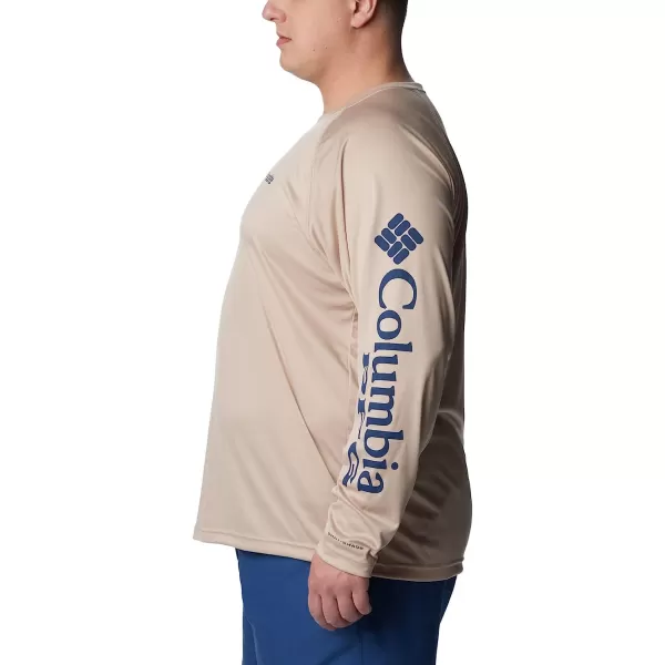 imageColumbia Mens Terminal Tackle Long Sleeve ShirtAncient FossilCarbon Logo