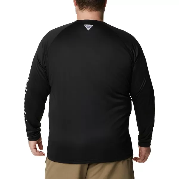 imageColumbia Mens Terminal Tackle Long Sleeve ShirtBlackCool Grey Logo