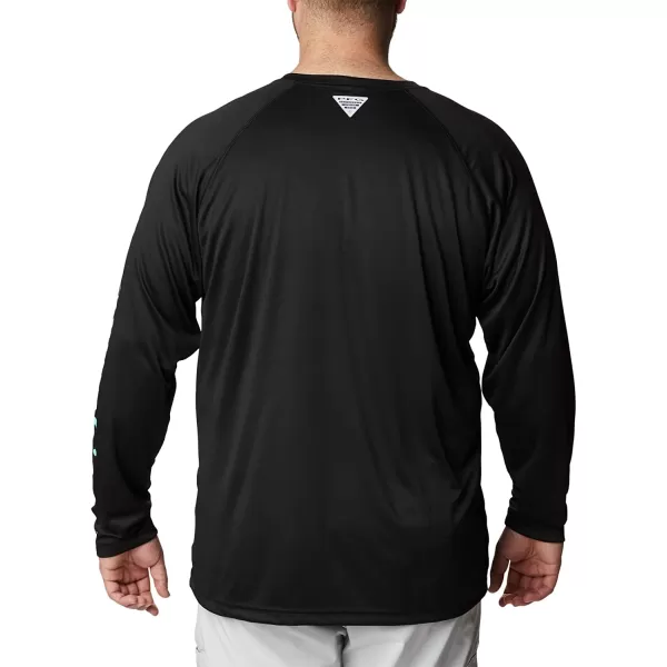imageColumbia Mens Terminal Tackle Long Sleeve ShirtBlackGulf Stream Logo