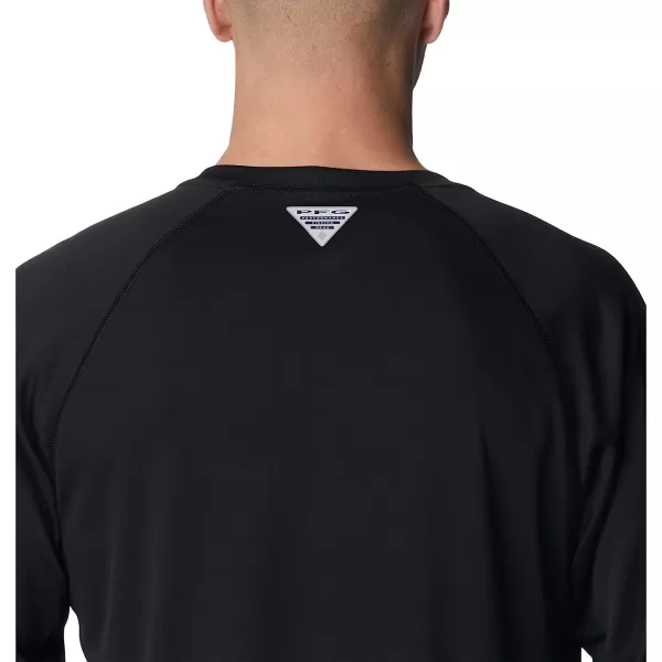 imageColumbia Mens Terminal Tackle Long Sleeve ShirtBlackGulf Stream Logo