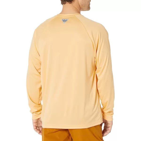 imageColumbia Mens Terminal Tackle Long Sleeve ShirtCocoa ButterCity Grey Logo