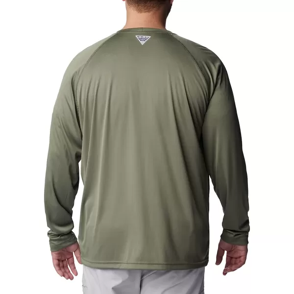 imageColumbia Mens Terminal Tackle Long Sleeve ShirtCypressCool Green Logo