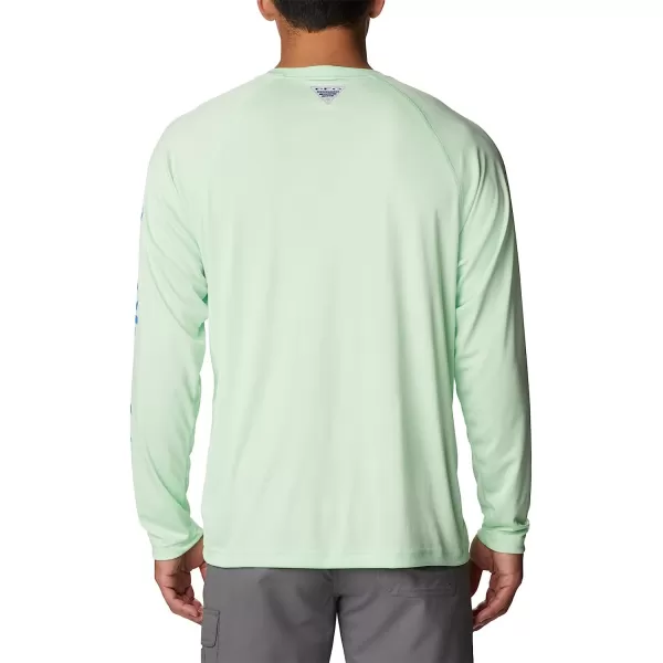 imageColumbia Mens Terminal Tackle Long Sleeve ShirtKey WestVivid Blue Logo