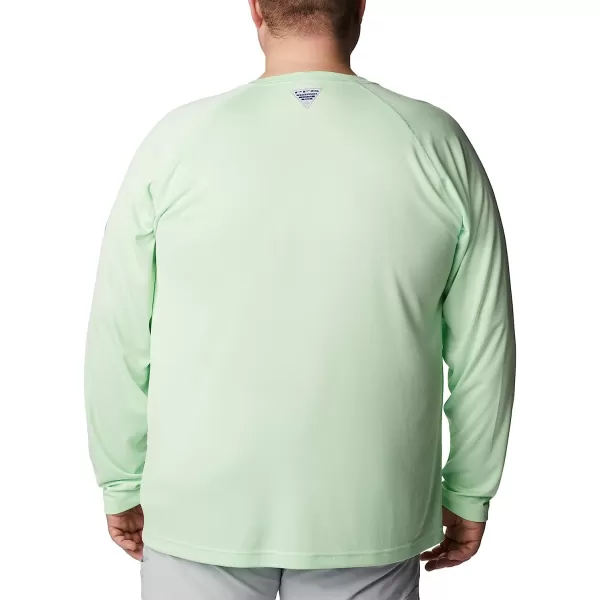 imageColumbia Mens Terminal Tackle Long Sleeve ShirtKey WestVivid Blue Logo