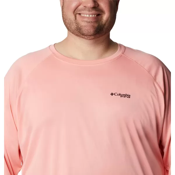 imageColumbia Mens Terminal Tackle Long Sleeve ShirtSorbetBlack Logo