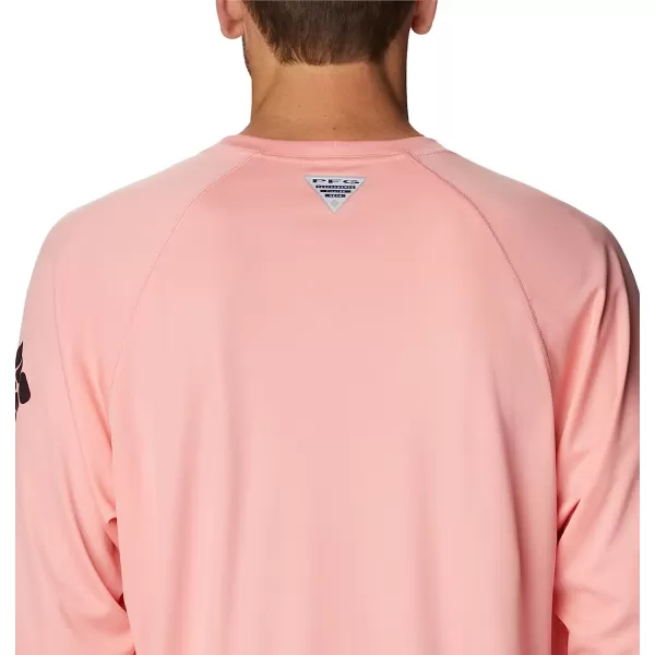 imageColumbia Mens Terminal Tackle Long Sleeve ShirtSorbetBlack Logo