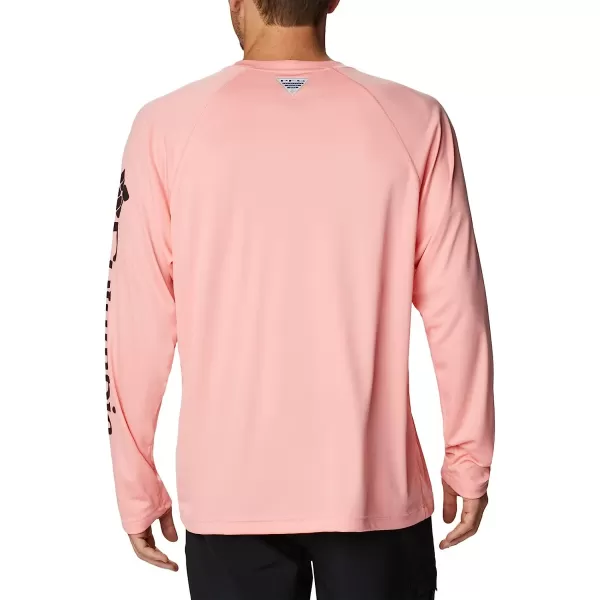 imageColumbia Mens Terminal Tackle Long Sleeve ShirtSorbetBlack Logo