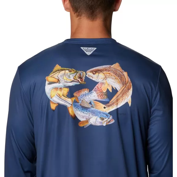 imageColumbia Mens Terminal Tackle PFG Carey Chen LsBlue