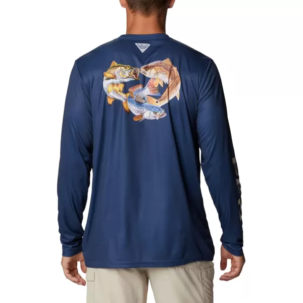imageColumbia Mens Terminal Tackle PFG Carey Chen LsBlue