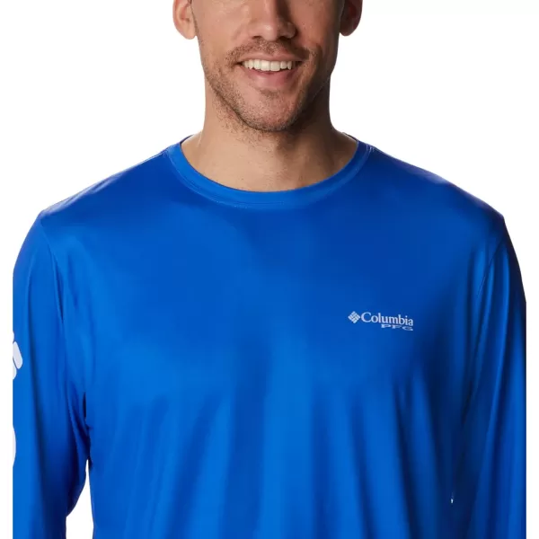 imageColumbia Mens Terminal Tackle PFG Carey Chen LsBlue MacawPelagic Trio