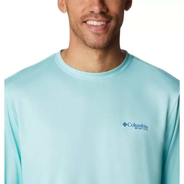 imageColumbia Mens Terminal Tackle PFG Carey Chen LsGulf StreamVivid Blue Reef Cup
