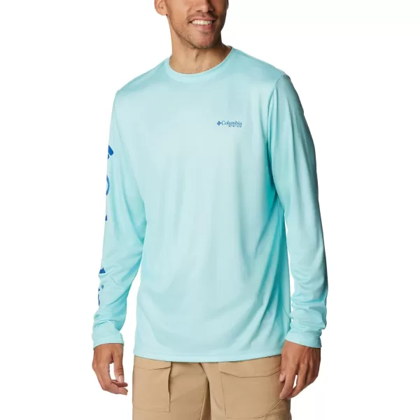imageColumbia Mens Terminal Tackle PFG Carey Chen LsGulf StreamVivid Blue Reef Cup