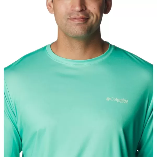 imageColumbia Mens Terminal Tackle PFG Carey Chen LsLight JadePelagic Trio