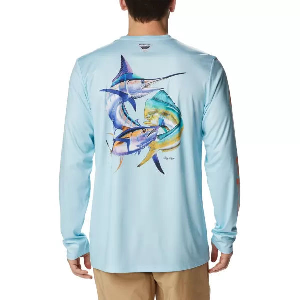 imageColumbia Mens Terminal Tackle PFG Carey Chen LsSpring BlueOffshore Slam