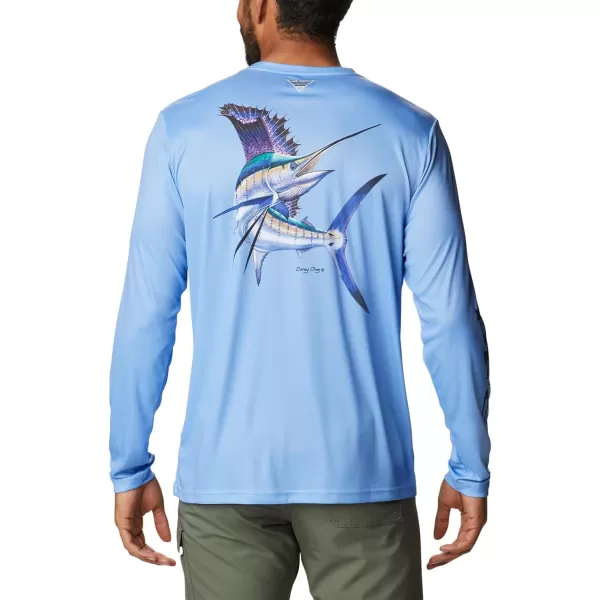imageColumbia Mens Terminal Tackle PFG Carey Chen LsWhite CapSailfish