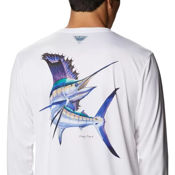 imageColumbia Mens Terminal Tackle PFG Carey Chen LsWhiteSailfish
