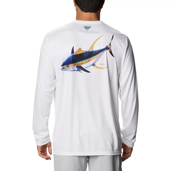 imageColumbia Mens Terminal Tackle PFG Carey Chen LsWhiteTuna