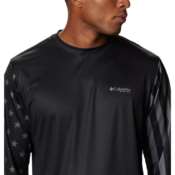 imageColumbia Mens Terminal Tackle PFG Global Compass LSBlack City Grey