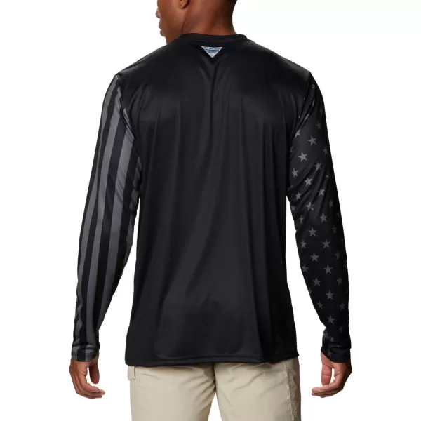 imageColumbia Mens Terminal Tackle PFG Global Compass LSBlack City Grey