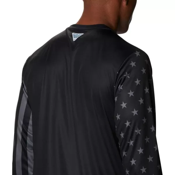 imageColumbia Mens Terminal Tackle PFG Global Compass LSBlack City Grey