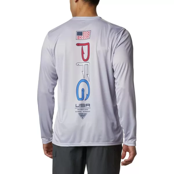 imageColumbia Mens Terminal Tackle PFG Global Compass LSCool Grey