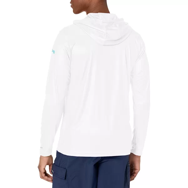 imageColumbia Mens Terminal Tackle PFG Hooks HoodieWhiteRiptide Gradient