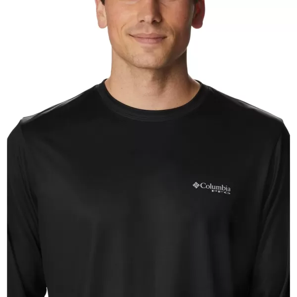imageColumbia Mens Terminal Tackle PFG Statetriot Long SleeveBlack  Cool Grey La