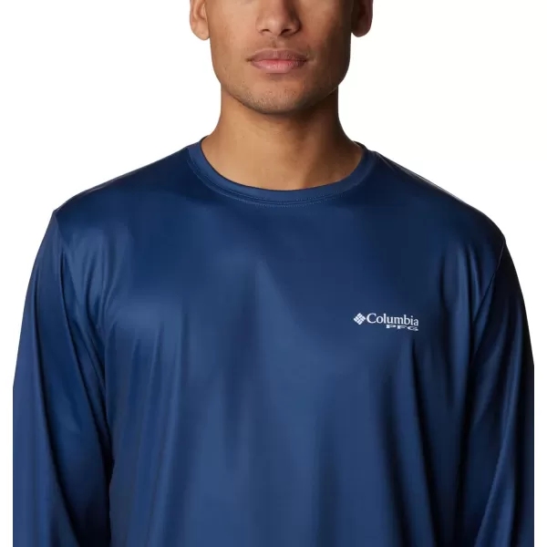 imageColumbia Mens Terminal Tackle PFG Statetriot Long SleeveCarbon  White Ca