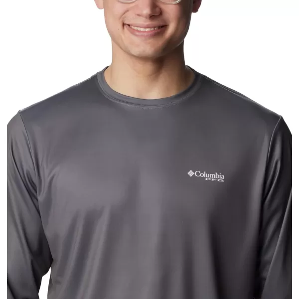 imageColumbia Mens Terminal Tackle PFG Statetriot Long SleeveCity GreyWhite Al
