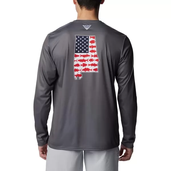 imageColumbia Mens Terminal Tackle PFG Statetriot Long SleeveCity GreyWhite Al