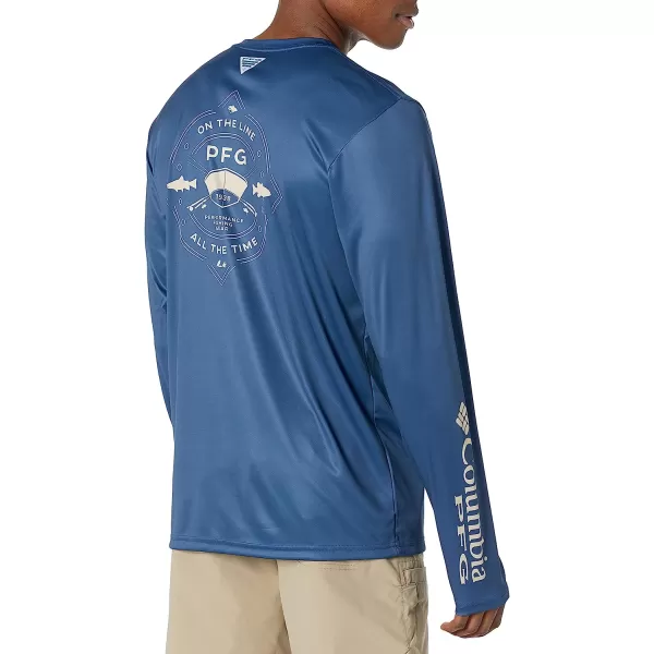 imageColumbia Mens Terminal Tackle PFG on The Line Long SleeveCarbonAncient Fossil Freshwater
