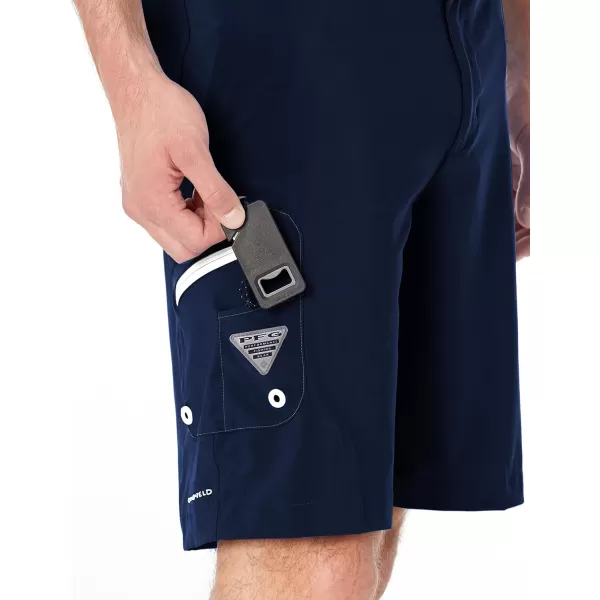 imageColumbia Mens Terminal Tackle ShortCollegiate NavyWhite