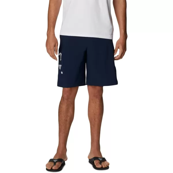 imageColumbia Mens Terminal Tackle ShortCollegiate NavyWhite