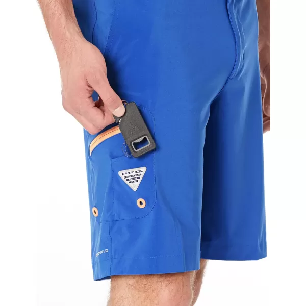 imageColumbia Mens Terminal Tackle ShortVivid BlueBright Nectar