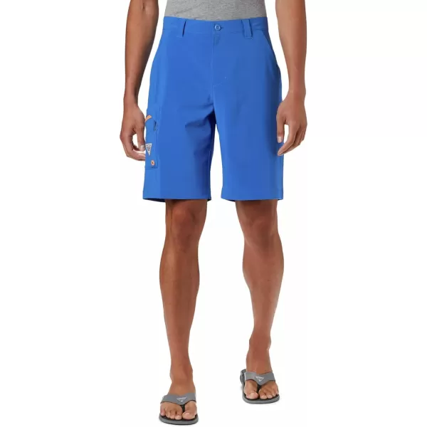 imageColumbia Mens Terminal Tackle ShortVivid BlueBright Nectar