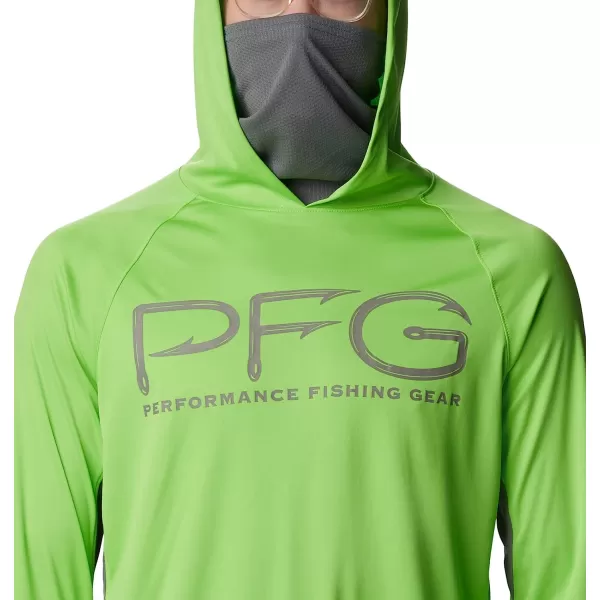 imageColumbia Mens Terminal Tackle Vent HoodieGreen MambaCity Grey