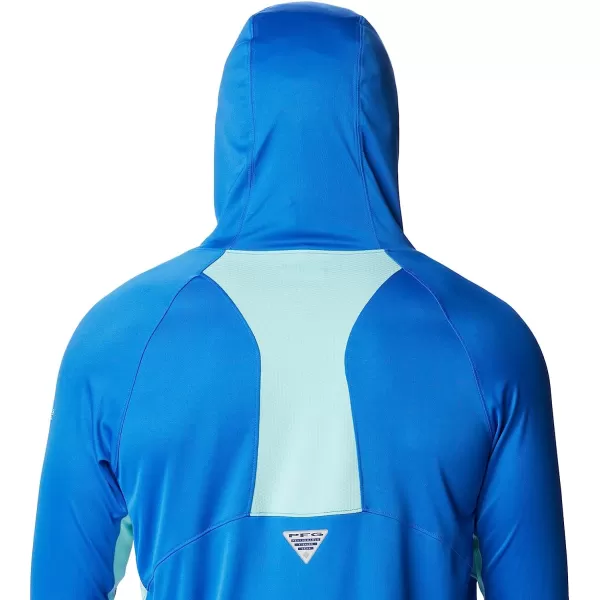 imageColumbia Mens Terminal Tackle Vent HoodieVivid BlueGulf Stream