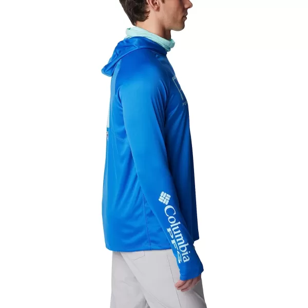 imageColumbia Mens Terminal Tackle Vent HoodieVivid BlueGulf Stream