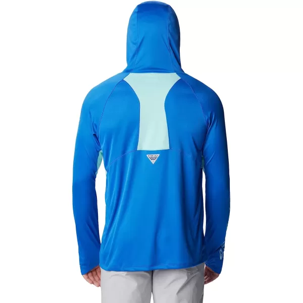 imageColumbia Mens Terminal Tackle Vent HoodieVivid BlueGulf Stream