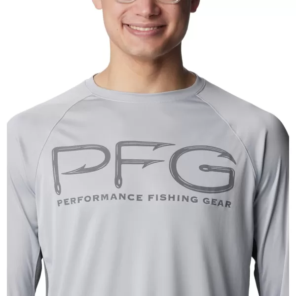 imageColumbia Mens Terminal Tackle Vent Long SleeveCool Grey  City Grey