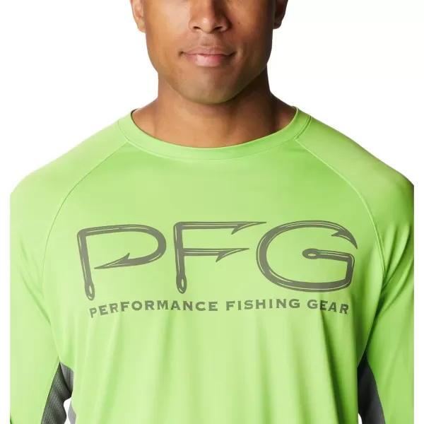 imageColumbia Mens Terminal Tackle Vent Long SleeveGreen MambaCity Grey