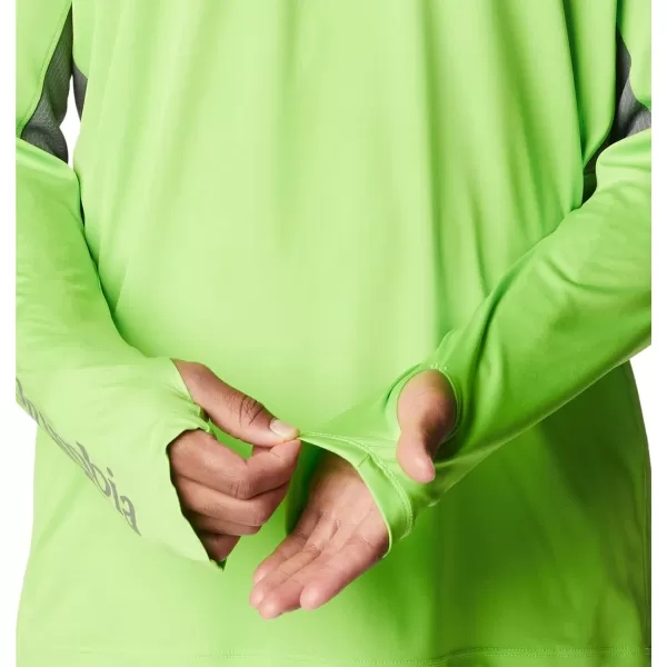 imageColumbia Mens Terminal Tackle Vent Long SleeveGreen MambaCity Grey